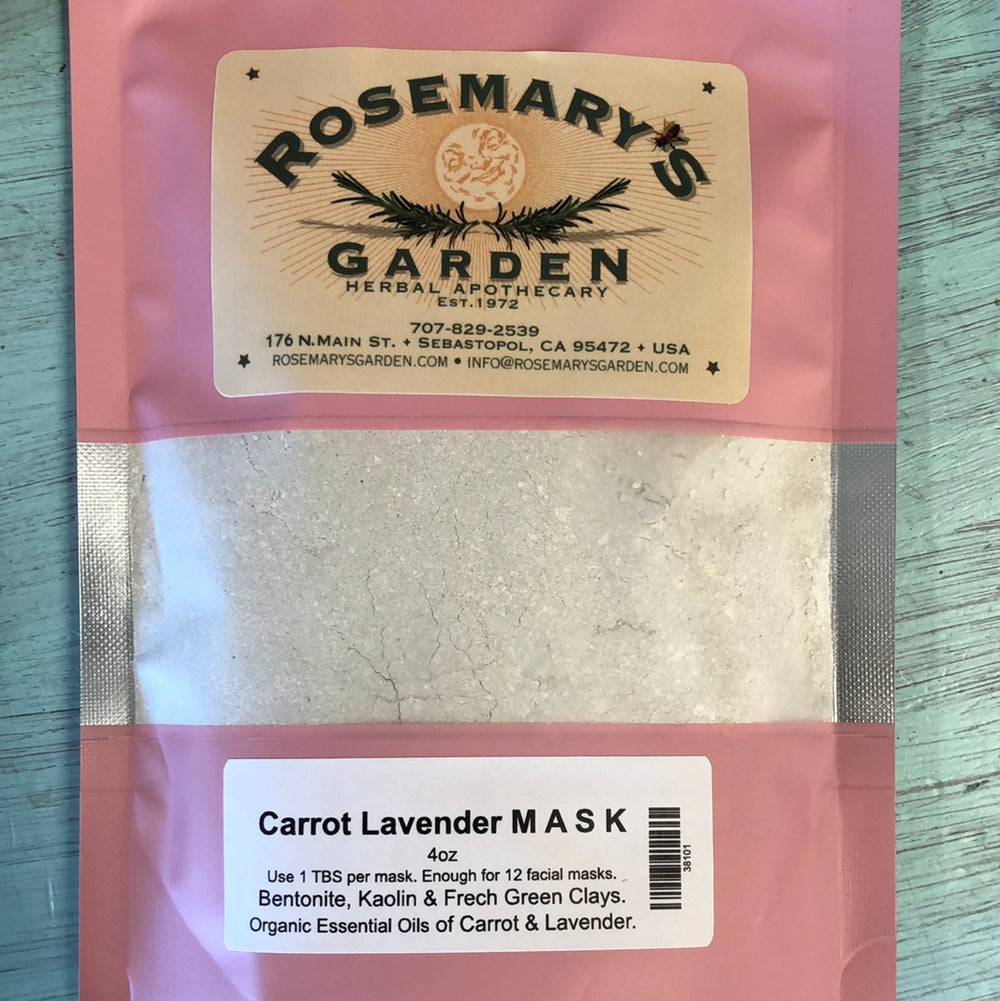 Carrot Lavender Face Mask 4oz