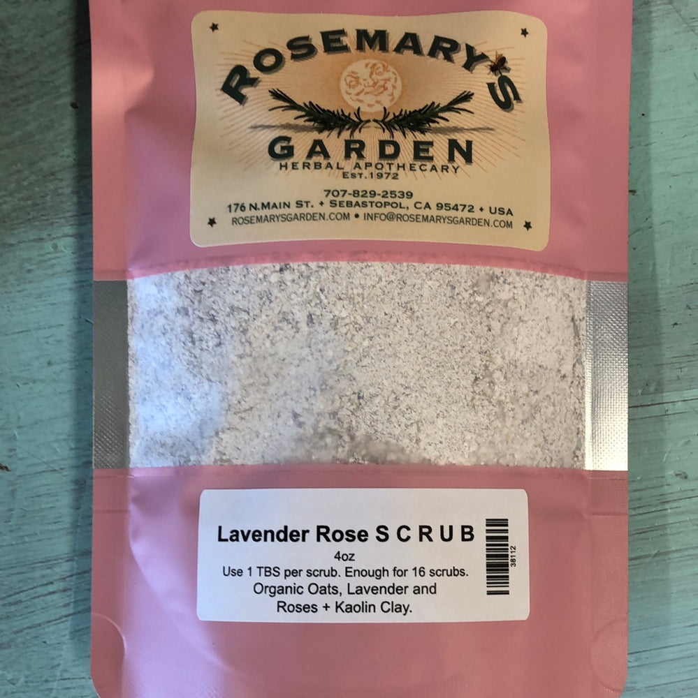 Lavender Rose Face Scrub 4oz