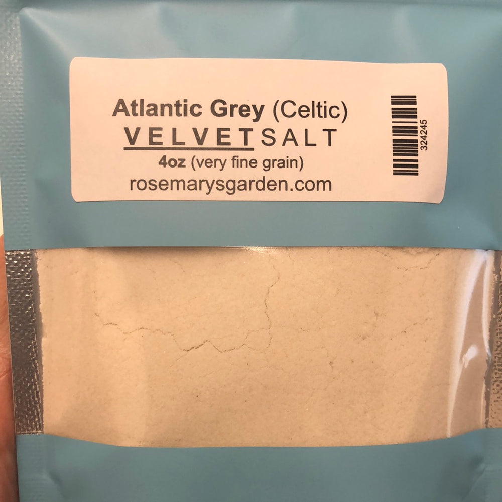 Atlantic Grey Salt VELVET Grain 4oz.