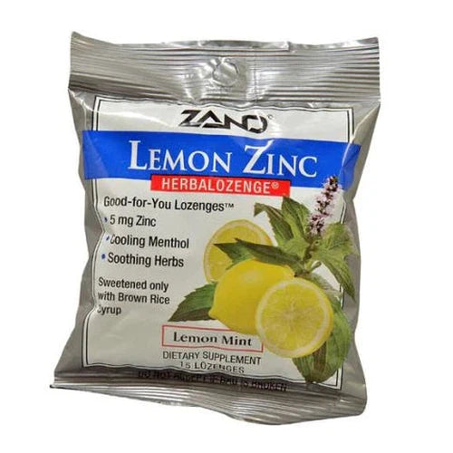 Lemon Zinc Lozenges