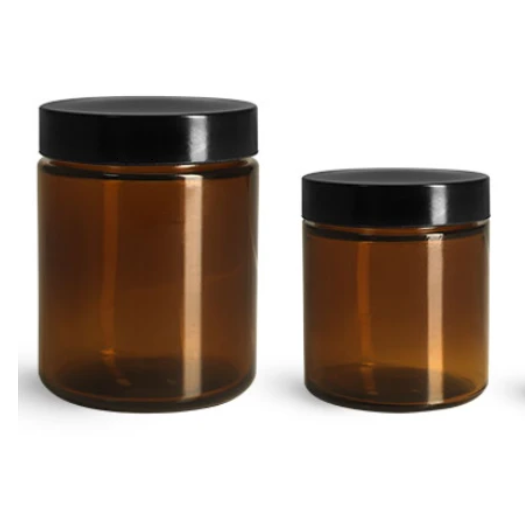 Airtight Sealed Jar With Heart Lid Large Glass Amber - Temu