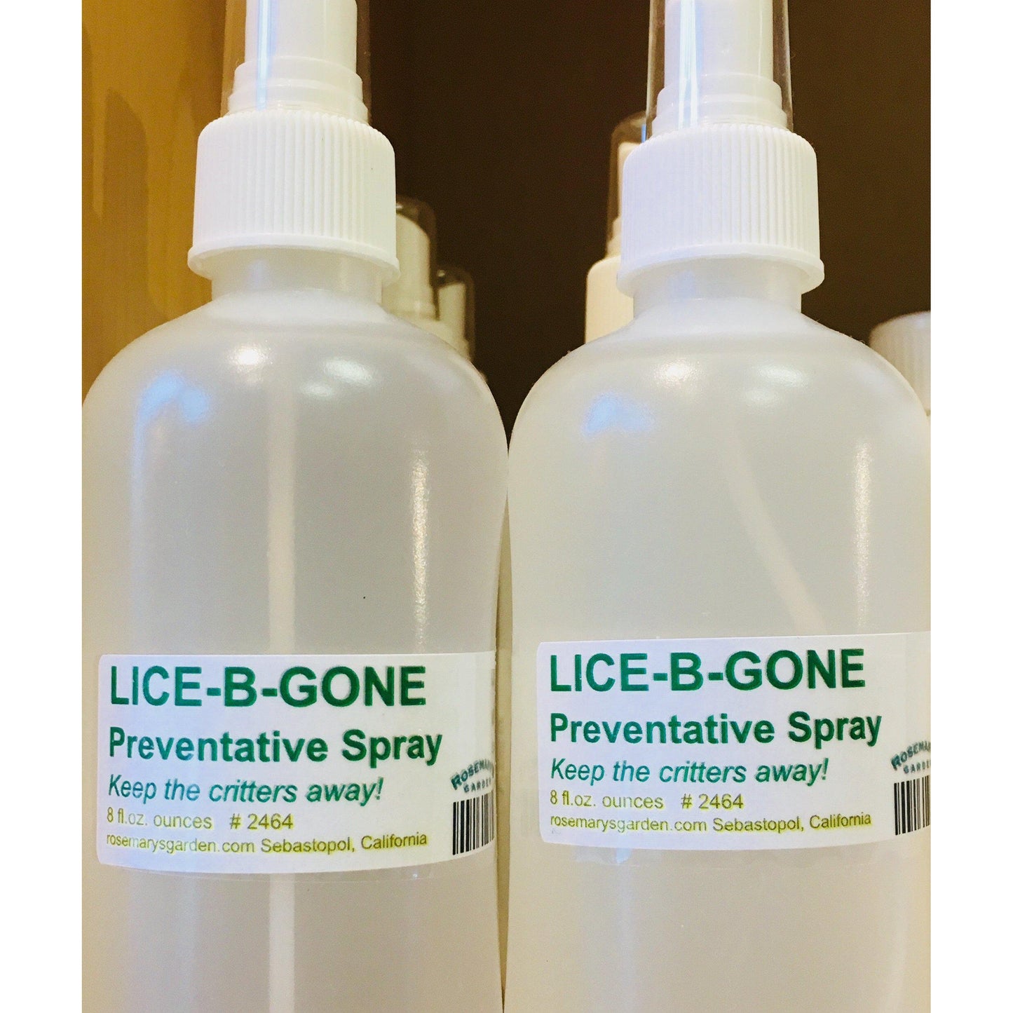 Lice-B-Gone Preventative Spray